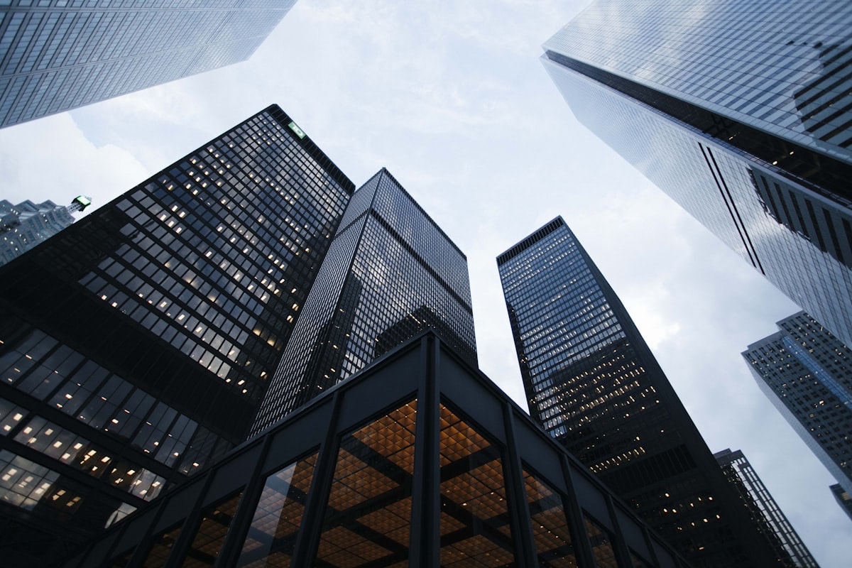 Commercial business hub and corporate infrastructure in Delhi NCR