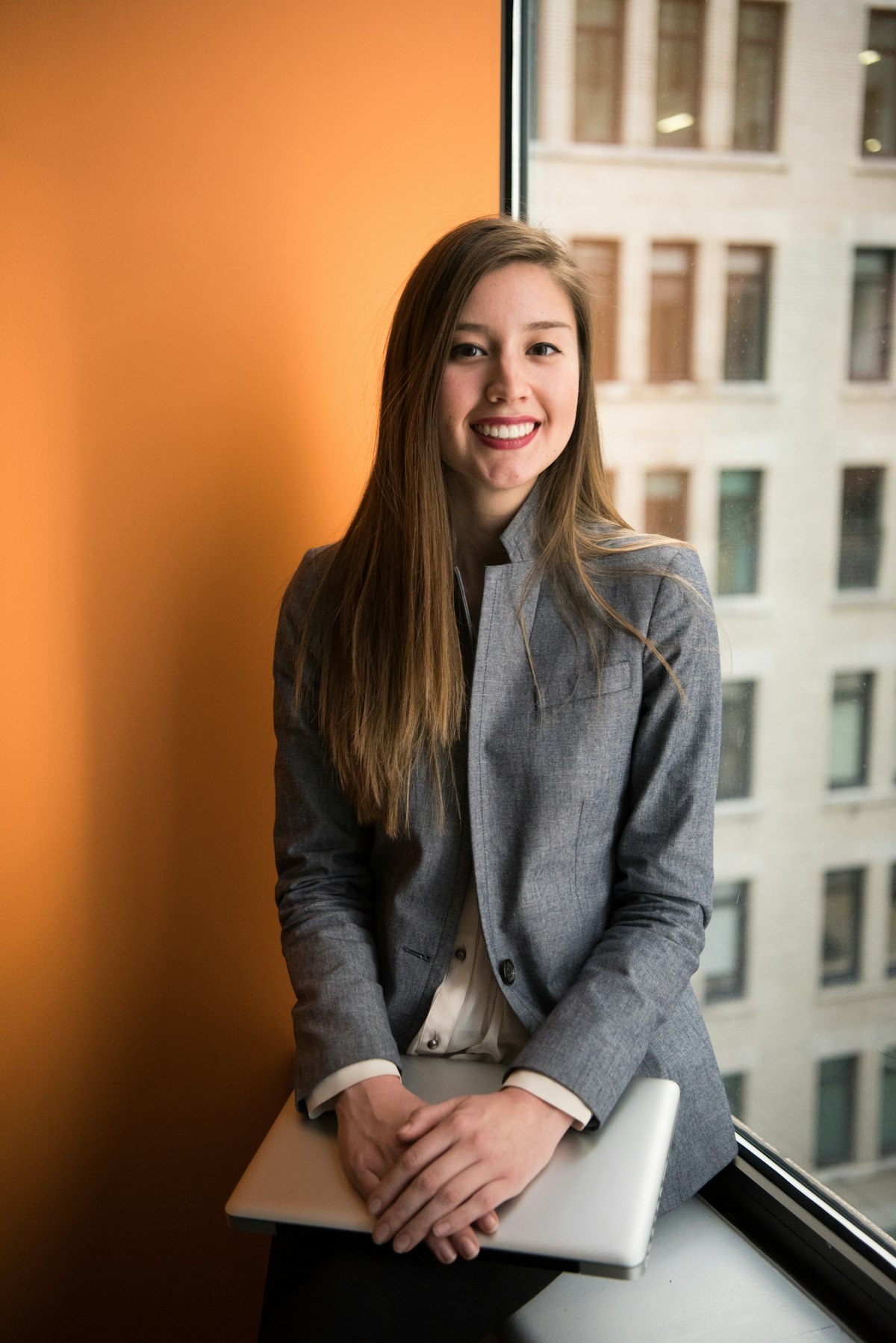Professional developer in interview — hiring a web development expert